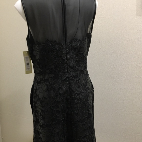 Mikael Aghal Black Sheath Dress - Picture 4 of 12